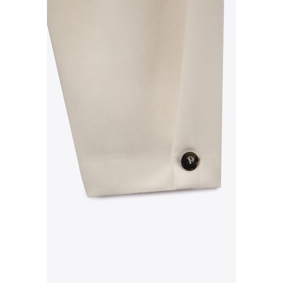 PLEATED TAPERED PANTS - Picture 6 of 7